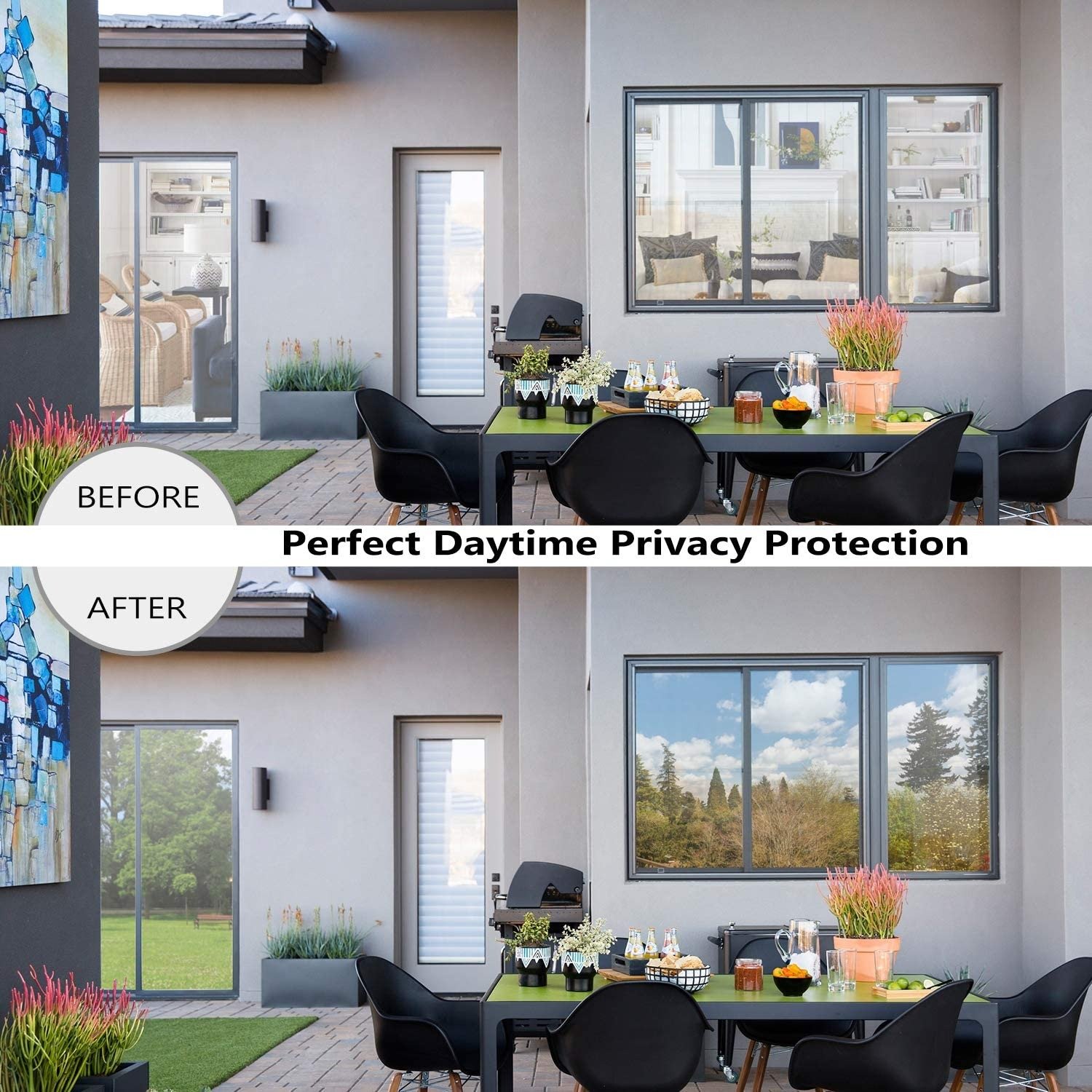 ⚡New Year Flash Sale - 50% OFF⚡Privacy Window Film-You See Out,No One Sees In