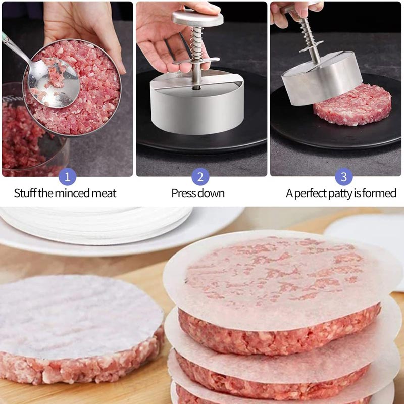 🎉Historically Lowest Price🔥Manual Meat Press for Burger Patties