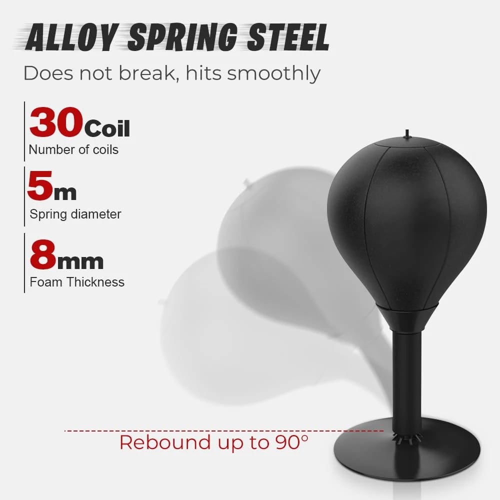 (🔥Last Day Promotion 50% OFF)Kids' Boxing Reaction Ball: Desktop Suction Cup Reaction Target