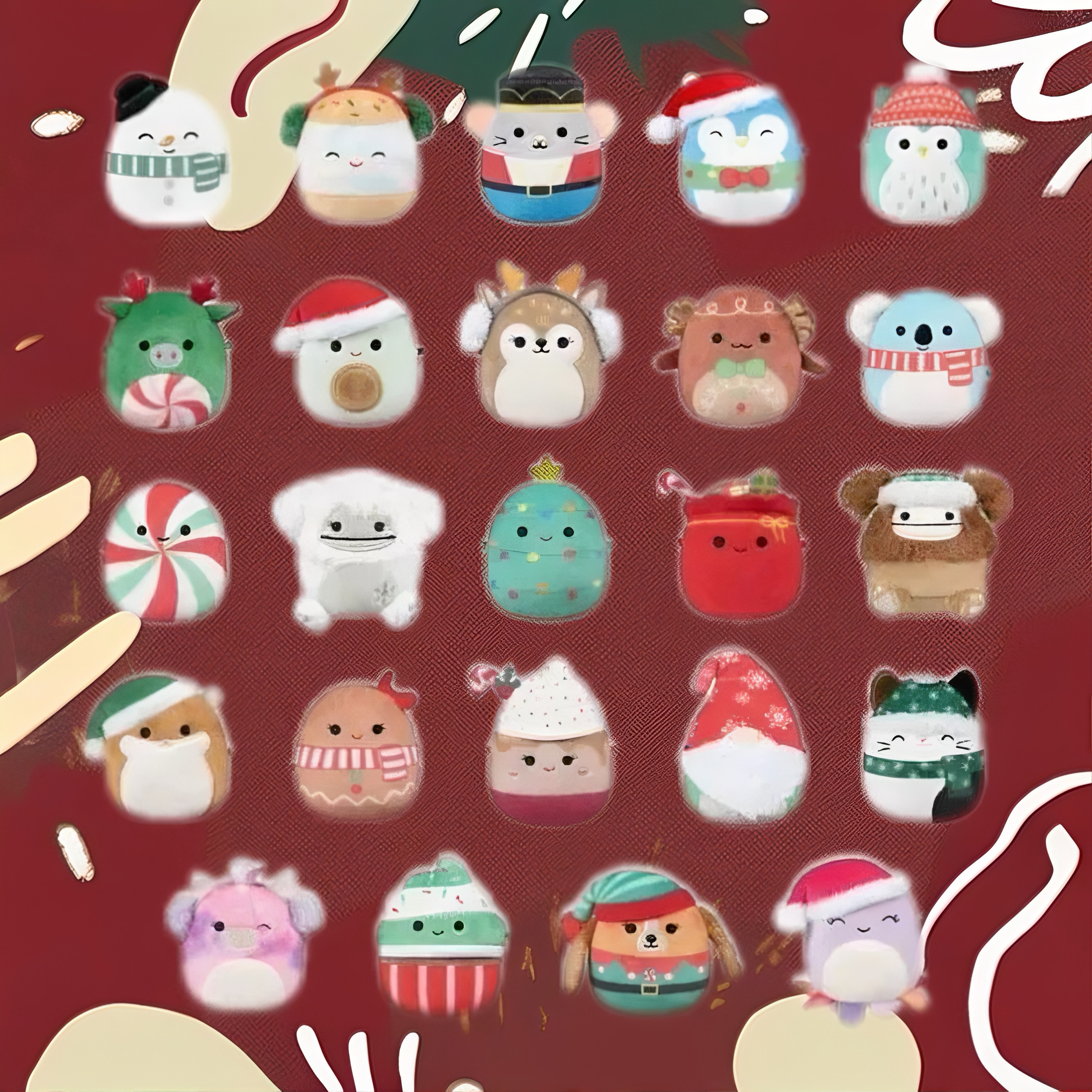 Last Day Promotion 70% OFF - 🔥Squishmallows Holiday Advent Calendar