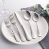 LIANYU 20 Piece Silverware Flatware Cutlery Set, Stainless Steel Utensils Service for 4, Include Knife Fork Spoon, Mirror Polished, Dishwasher Safe