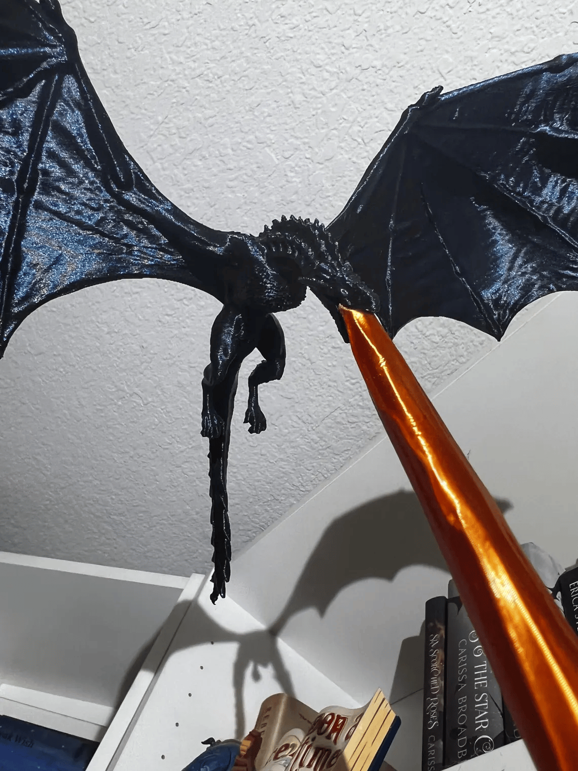 🔥Last Day 49% OFF - Dragon Flame Book Nook