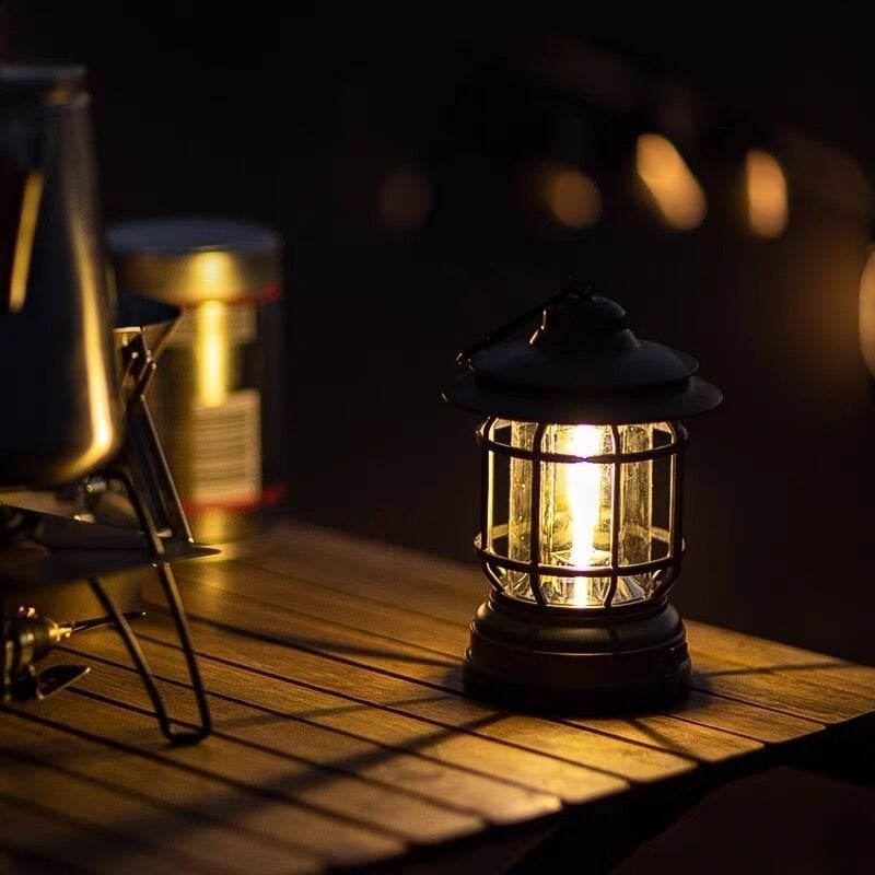 🎉 Portable Retro Camping Lamp