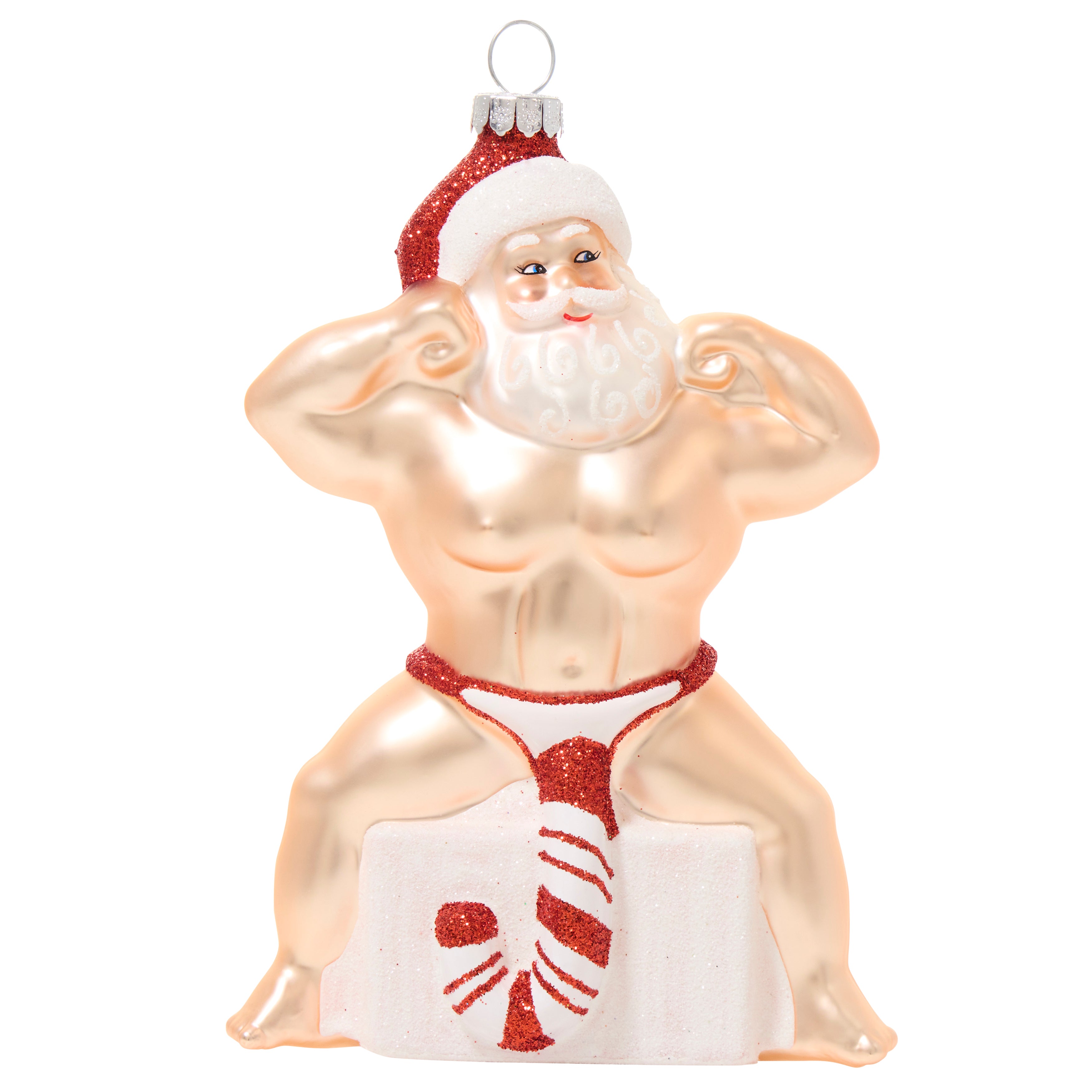 🔥Hot Sale 49% OFF - 🤣Funny Claus Christmas Ornament