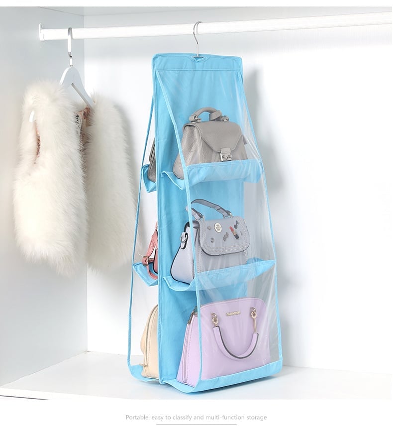 (🎄New Year Hot Sale-50% OFF) Double-Sided Six-Layer Hanging Storage Bag