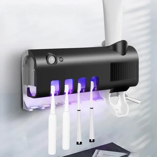 🔥Last Day Promotion - 50% OFF🎁💥🦠Smart UV Sterilizing Toothbrush Holder🦷