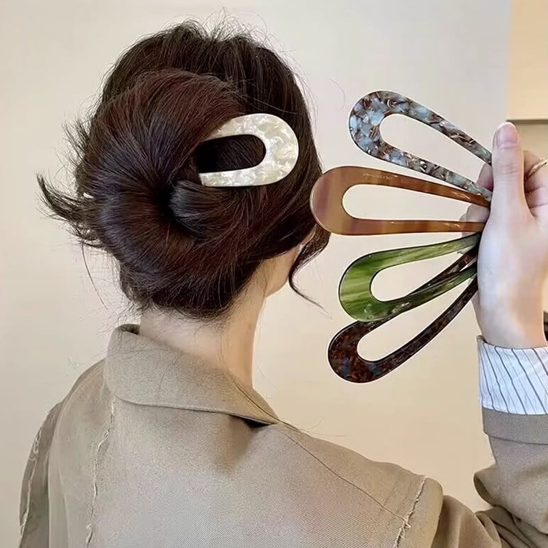 (🌲Early Christmas Sale - 50% OFF) U Shape Women Hairpins Hair Clips - Buy 3 Get Extra 10% OFF