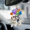 💥Christmas Sale 50% Off-Dog Car Charm with Balloons🐶🎈