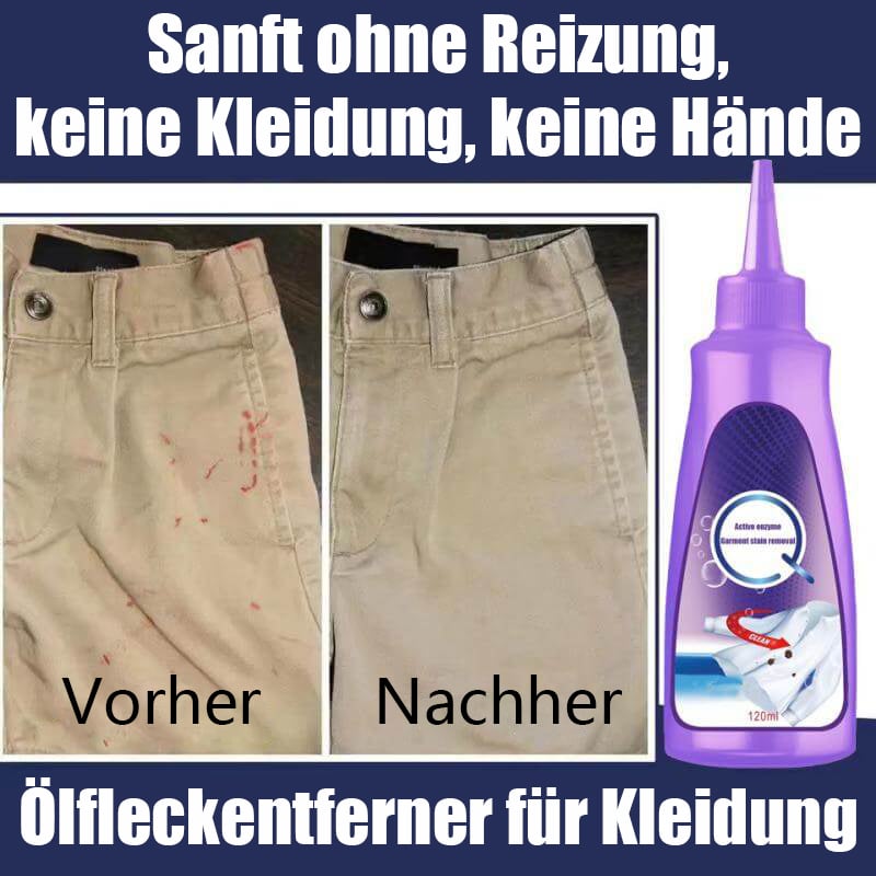 🔥LETZTER TAG 50 % RABATT- 😍Aktiver Enzym-Wäschefleckenentferner