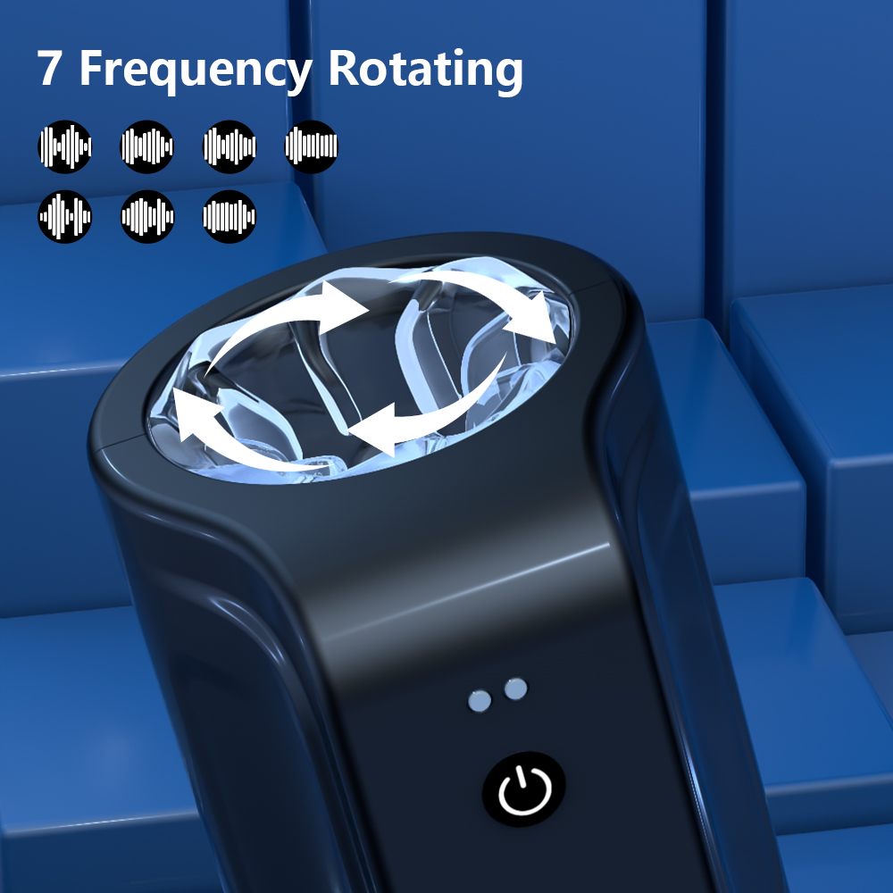 Electric Vibration Automatic Rotation Sucking Male Masturbation Cup - FJB-07