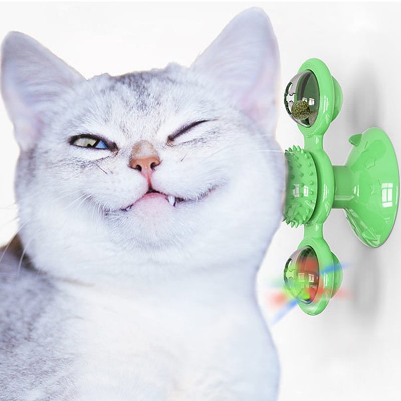 🔥Last Day Promotion - 62% OFF🔥Creative Kitty Rotating Luminous Hair Cleaner(🌈🌈BUY MORE SAVE MORE)