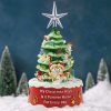 🎄My Christmas Wish Is A Forever Home For Every Dog-🐕Hand Crafted Light Up Resin Christmas Tree