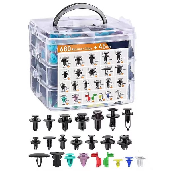 Hot Sale 49% Off🔥725Pcs Car Retainer Clips & Fastener Remover