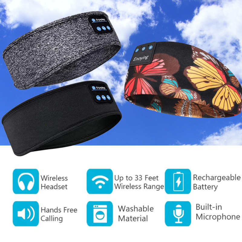 💗Mother's Day Sale 50% OFF💗 Bluetooth Music Sleep Bandana(BUY 2 GET FREE SHIPPING)