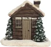 🔥Last Day Promotion 48% OFF-🏠- Log Cabin Snowy Winter Incense Cone Burner🎄