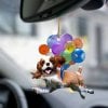 🎄Christmas Sale 50% Off-Dog Car Charm with Balloons🐶🎈
