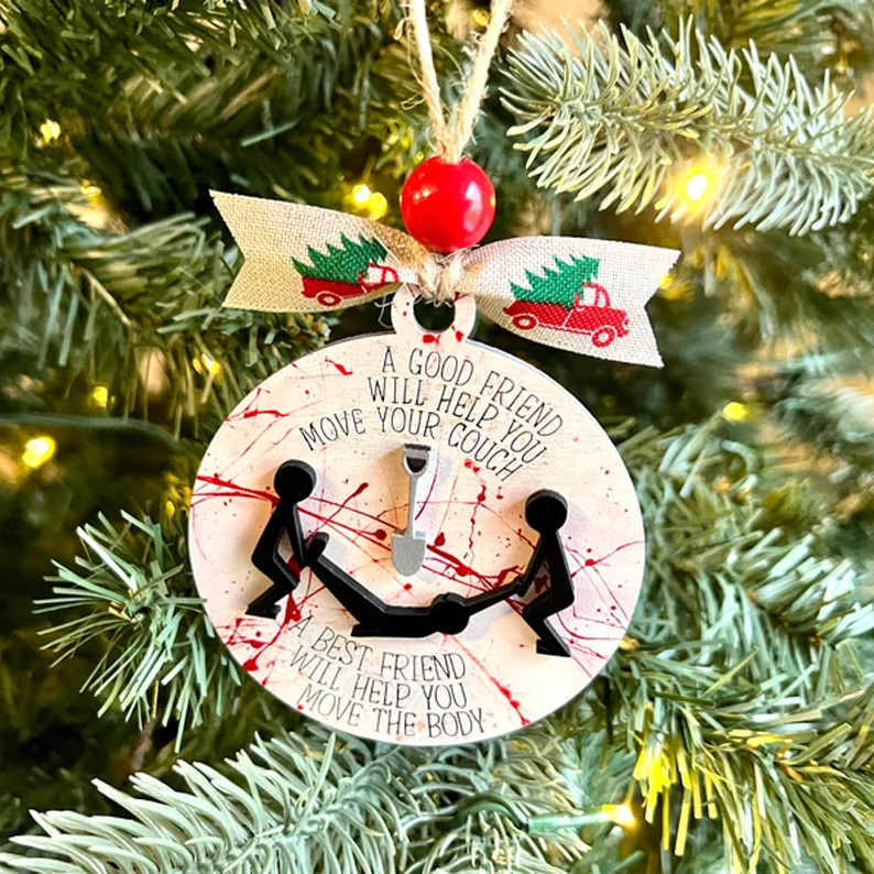 Funny Best Friend Ornament