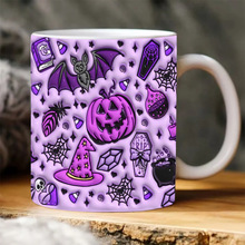 🔥👻2024 Halloween-Handmade 3D Pumpkin and Ghost Coffee Mug