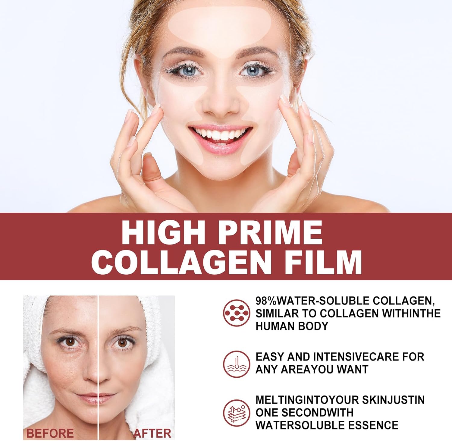 Korean Technology Soluble Collagen Film