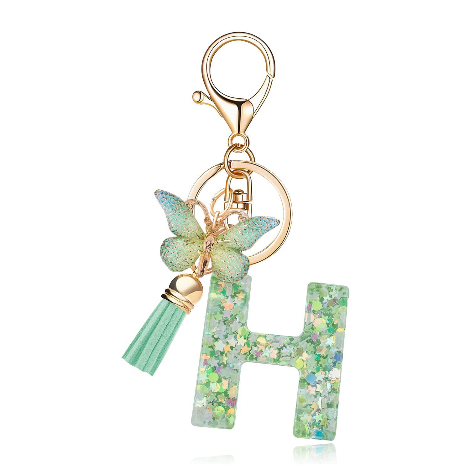 🎄TikTok Christmas Sale - 70% OFF🎄Initial Letter Keychains🦋