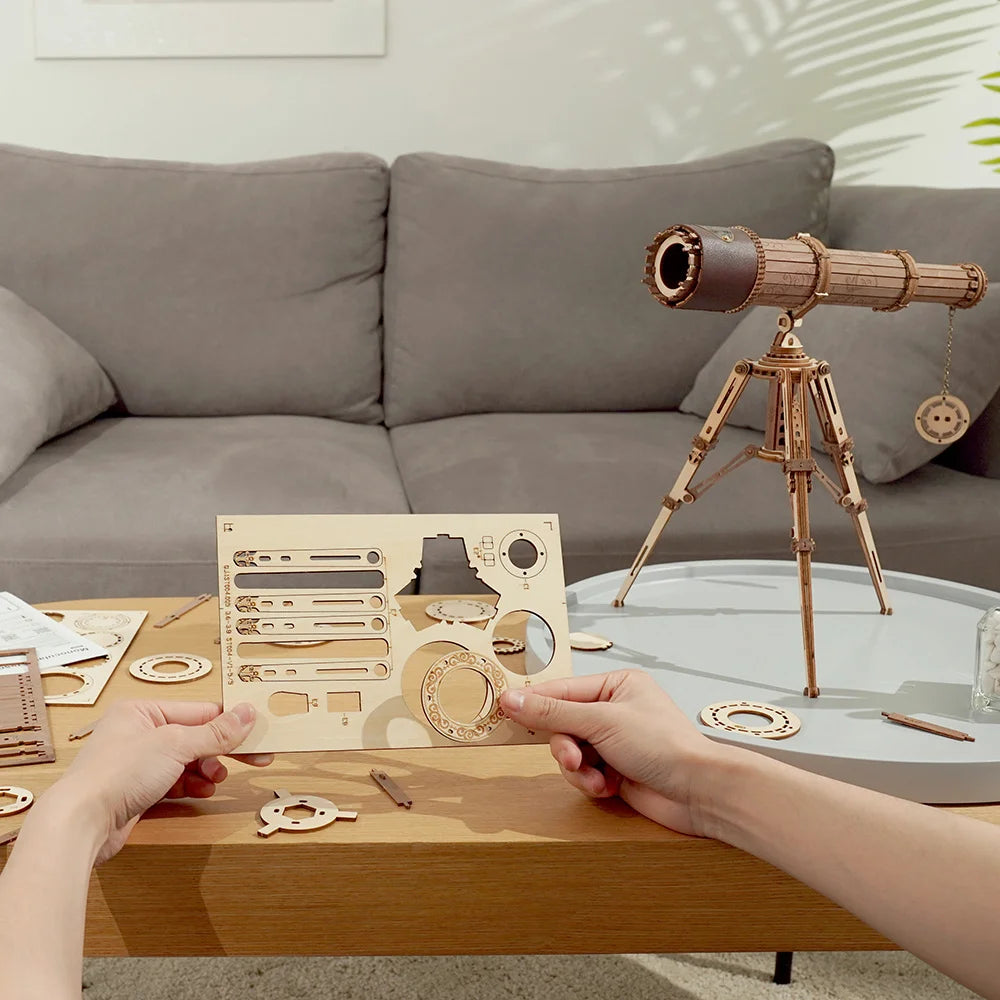 🔥Hot Sale 50% OFF🔥Monocular Telescope 3D Wooden Puzzle