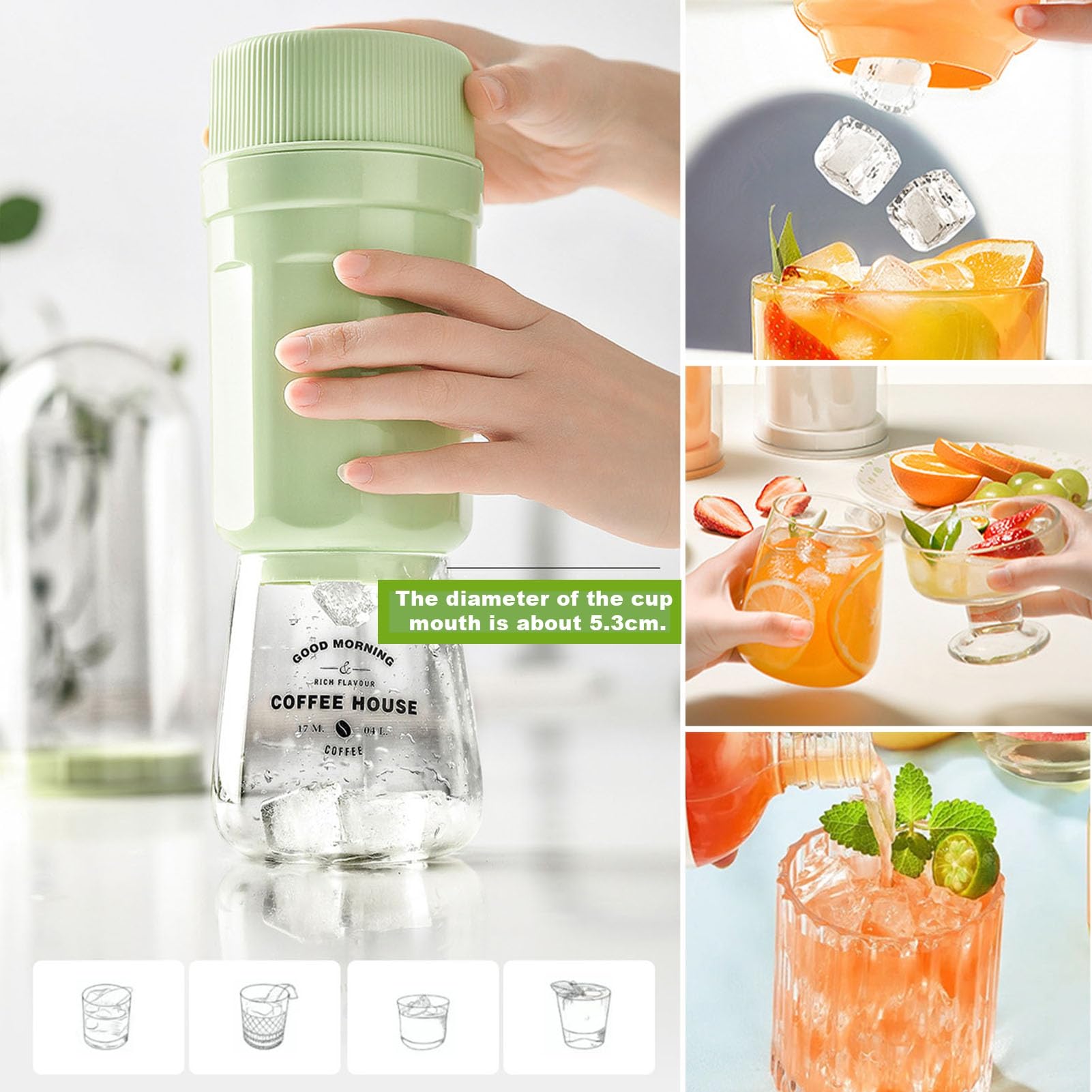 (🔥Last Day Promotion 50% OFF)Twisted ice cup-Buy 2 Get Free Shipping