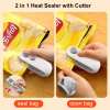 🎄TikTok Christmas Sale - 70% OFF✨Small 2-in-1 Rechargeable Magnetic Snack Sealer Household Mini Sealing Machine