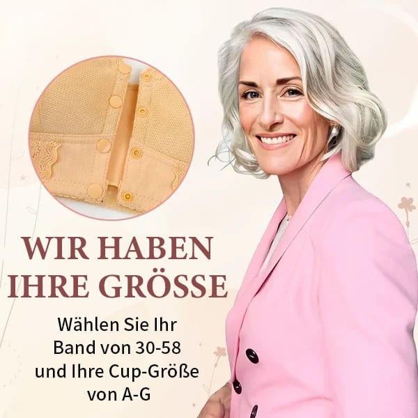 🔥Aktion am letzten Tag – 49 % Rabatt🌹2024 Neuer, atmungsaktiver BH mit Vorderverschluss für Senioren