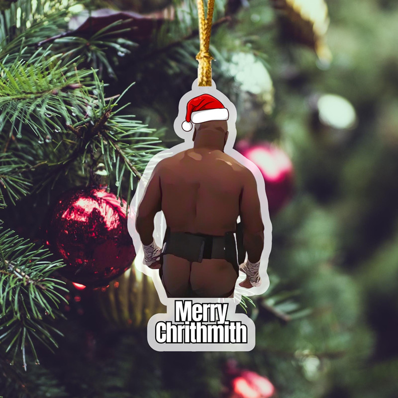 Funny Mike Tyson Ornament