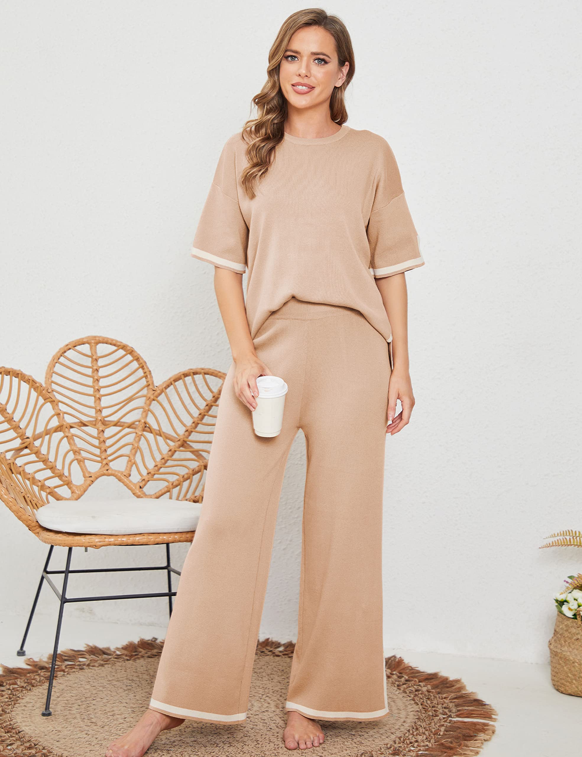 [Last Day Promotion] Classy Elastic Knit Lounge Set (LIMITED TIME FREE SHIPPPING)