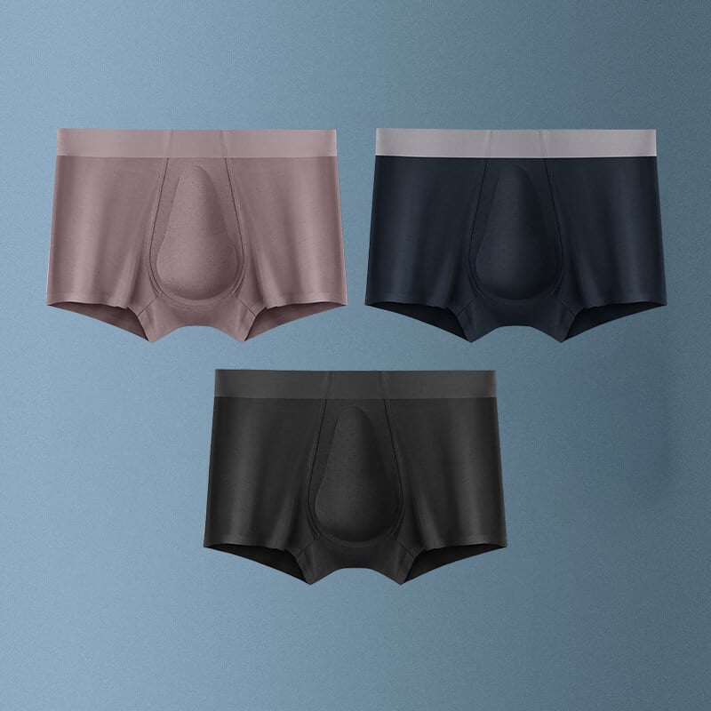 Letzter Tag 50% RABATT-Herren-Unterhosen aus Bio-Latex mit Stützbeutel