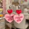 Rebellious Valentine's Day Heart Earrings Collection