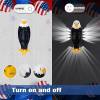 🔥Last Day Promotion - 70% OFF🎁🦅-3D Bald Eagle Wall Light