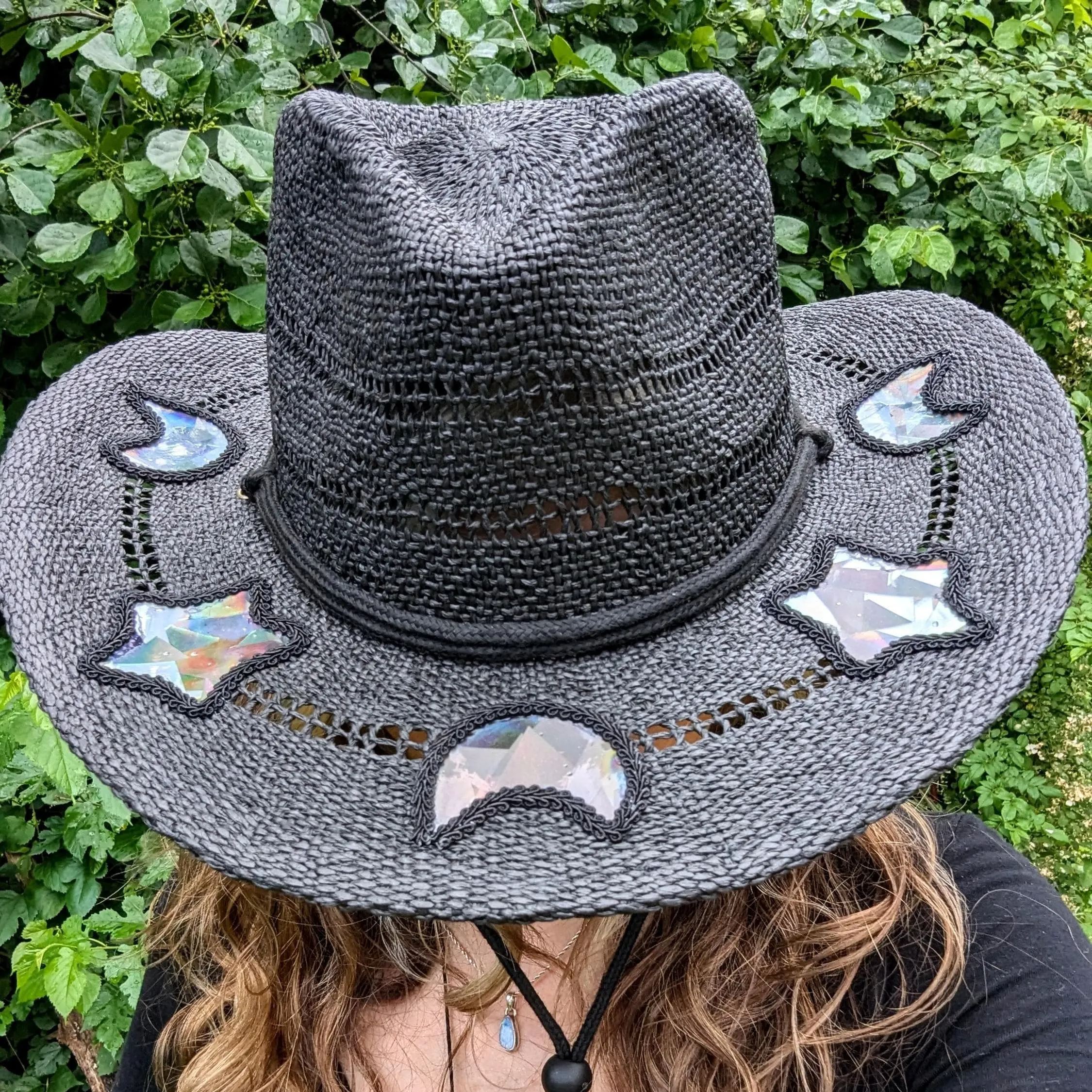 ⏰LAST DAY SALE 50% OFF - Suncatcher Cowgirl Straw Prism Hat