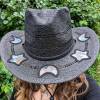 ⏰LAST DAY SALE 50% OFF - Suncatcher Cowgirl Straw Prism Hat