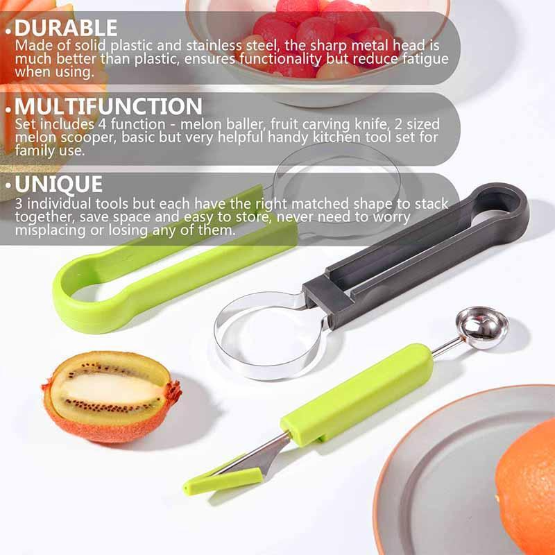 Christmas Hot Sale 48% OFF - 4 In 1 Fruit Carving Knife - BUY 2 GET 1 FREE NOW