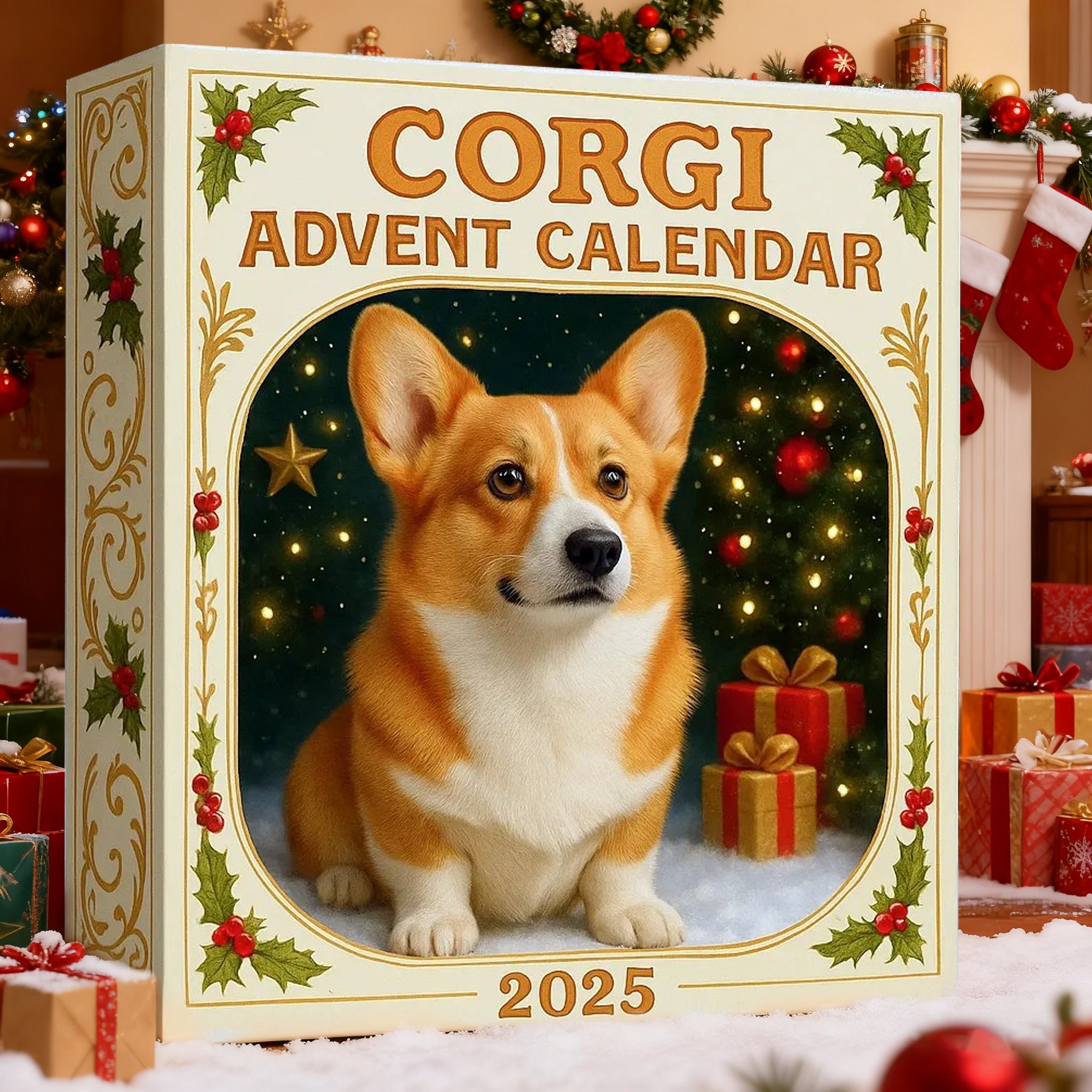🔥LAST DAY 50% OFF - 🐾Corgi Advent Calendar 2025🎁 24 Gifts Inside!
