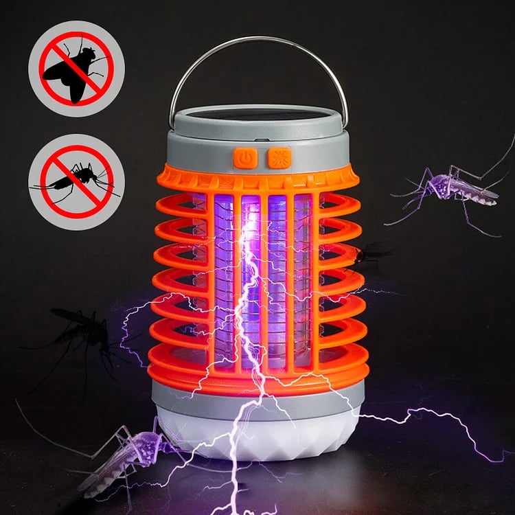 🔥Early Spring Hot Sale 70% Off🔥Multifunctional Solar Camping Mosquito Killer Lamp