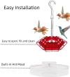 💖Mother's Day Promotion 48% OFF-🎁-Newly Upgraded Hummingbird Feeders for Outdoors Hanging