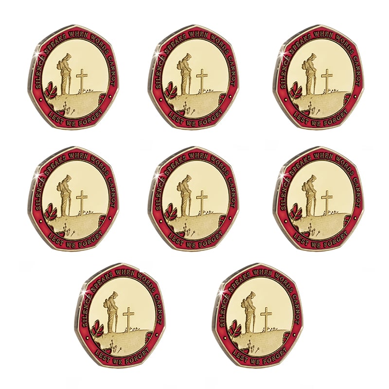 Limited Edition - Red Poppy Soldiers Commemorative Insignia