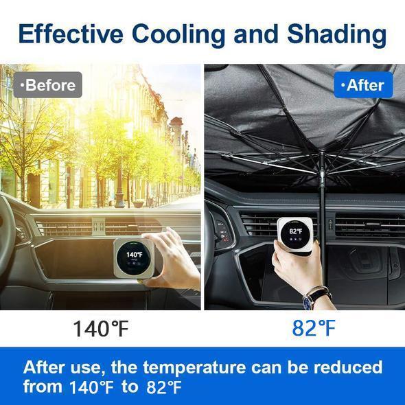 Summer Hot Sale 50% OFF - Foldable Car Sun Umbrella For Any Car(Buy 2 Free Shipping)