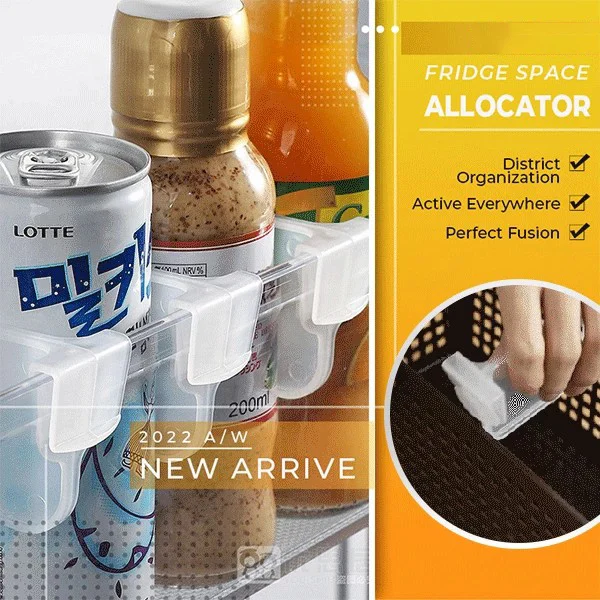 (🎄Christmas Hot Sale - 48% OFF) Fridge Space Allocator, BUY 5 GET 3 FREE & FREE SHIPPING