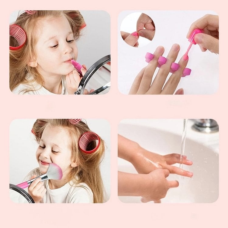 (🔥Last Day Promotion - 50%OFF) Kids Washable Makeup Beauty Kit - Buy 2 Get Extra 10% OFF & Free Shipping