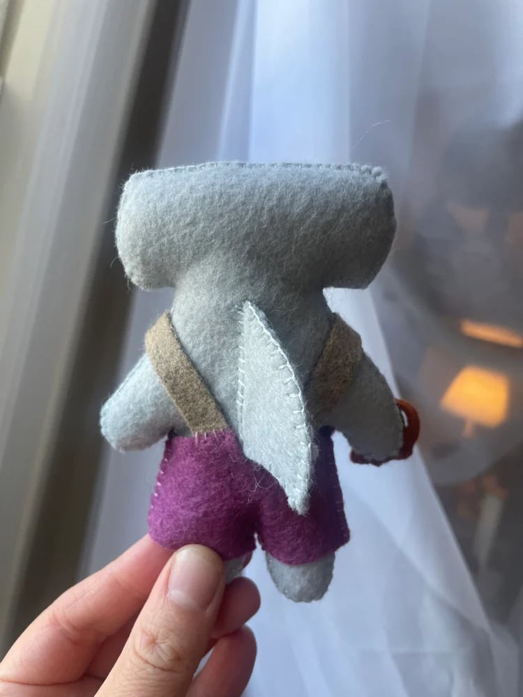 🔥LAST DAY SALE 50% OFF-🦈Handmade Felt Shark Character Dolls Collection