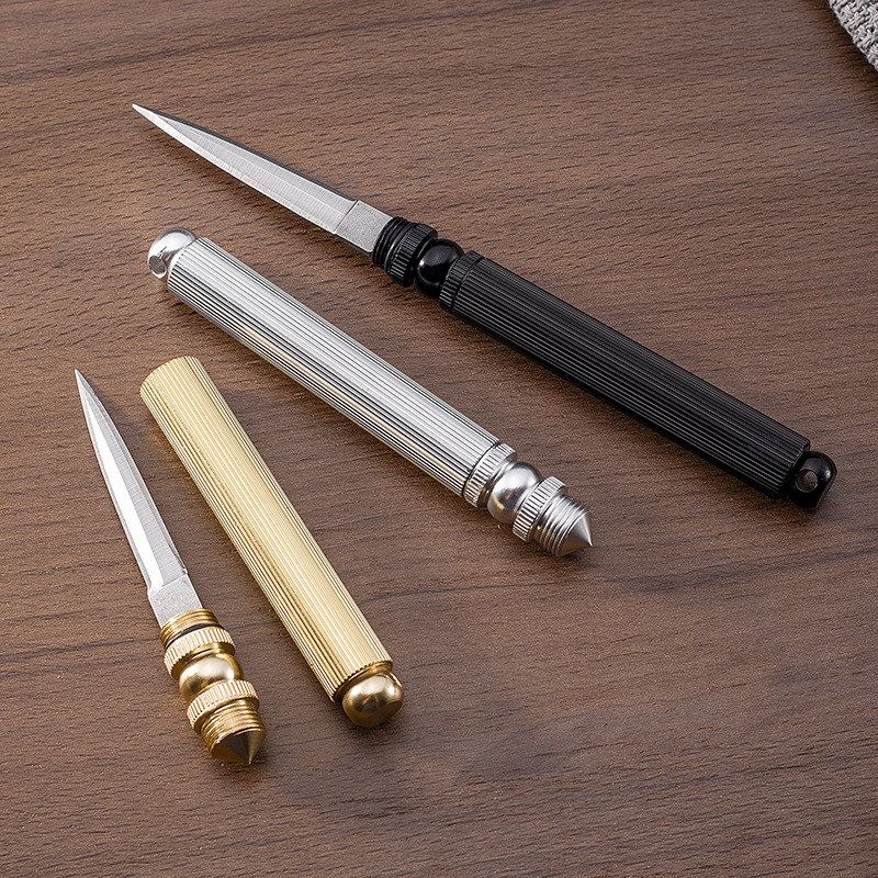 (🔥Last Day Promotion- SAVE 48% OFF)Multifunctional Brass Outdoor Knife--buy 2 get 1 free NOW