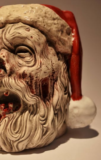 🔥LAST DAY 49% OFF🎁Handmade💀Zombie Santa Christmas Mug 🎅Best Christmas Gift