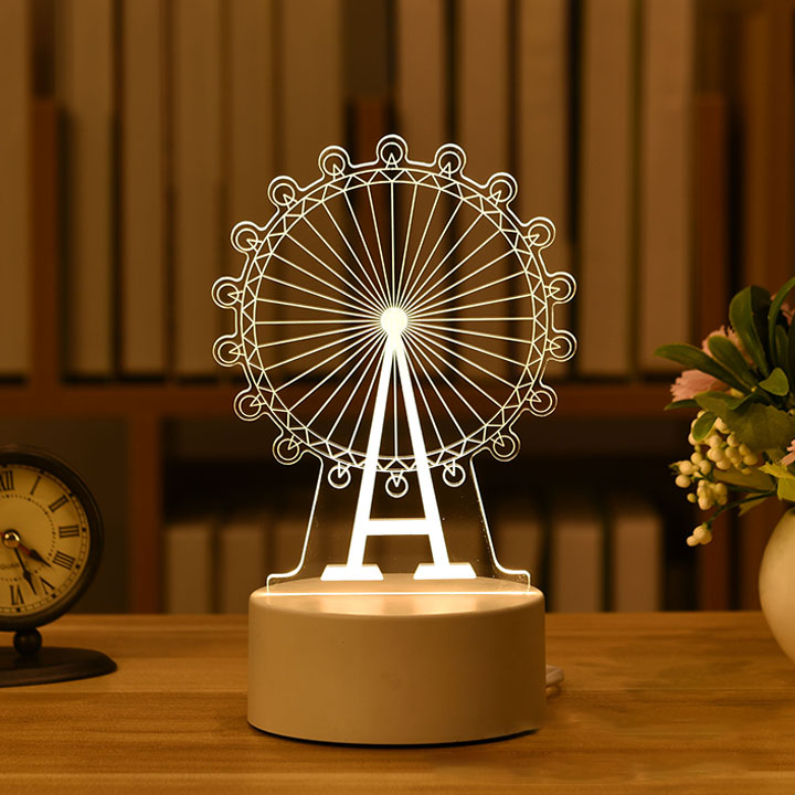 (🔥Black Friday & Cyber Monday Deals - 49% OFF🔥) Festive 3D Night Lamp, Buy 2 Get Extra 10% OFF