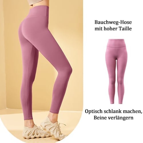 🎁Letzter Tag 49% RABATT🔥Hochtaillierte Bauchkontrollierende Formende Trainingsleggings🔥