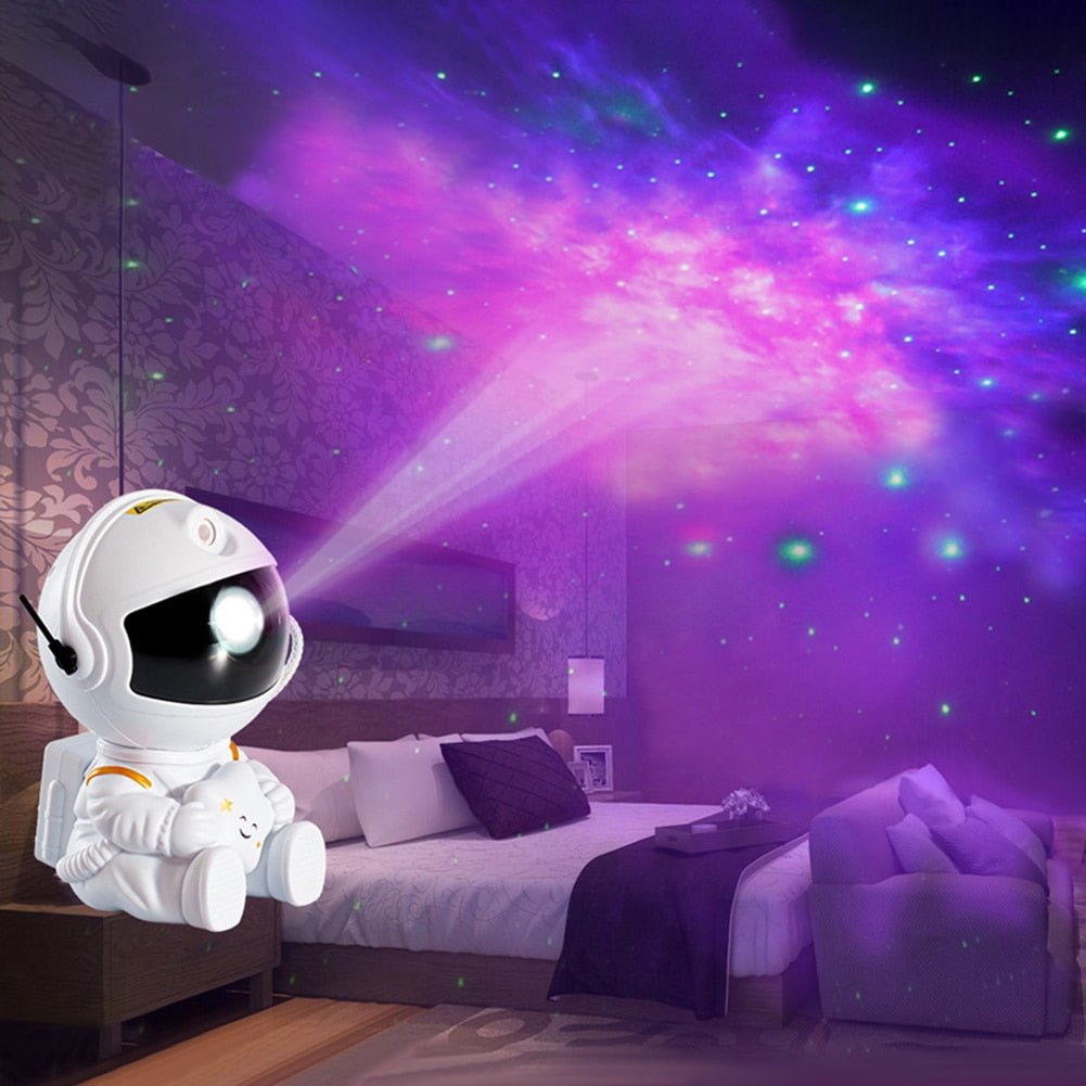 (Early Christmas Sale 50 OFF) Astronaut Star Projection Lamp