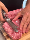 🔥Last Day Promotion 70% OFF🥩Premium Stainless Steel Pork Rib Membrane Peeling Tool